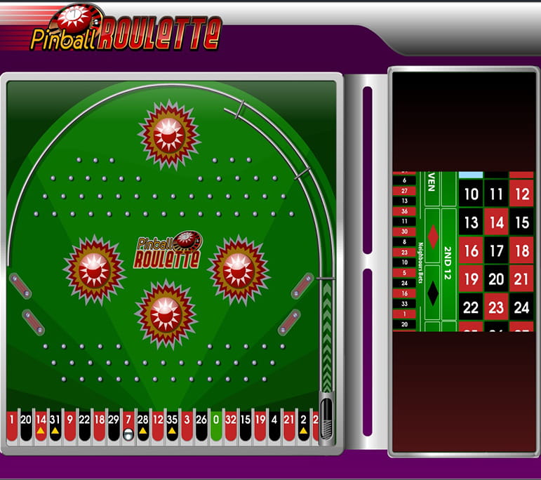 Pinball roulette - for arcade fans at Betfair 